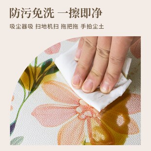 可裁剪地毯门口进门脚垫 入户门地垫奶油风可擦洗pvc门垫2025新款