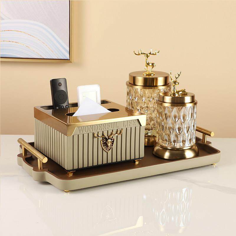 纸巾盒客厅高档轻奢树脂级感创意摆件家用茶几抽取式卫生纸收纳盒,家居饰品,家饰软装搭配套装,淘宝优惠券,粉丝福利购,淘宝优惠卷