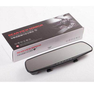 行车记录仪高清夜视1080P汽车后视镜行车记录仪单镜头汽车4S店