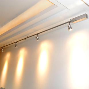轨道灯射灯导轨条滑轨极简简商用创意北欧家用超迷你明装中性聚光