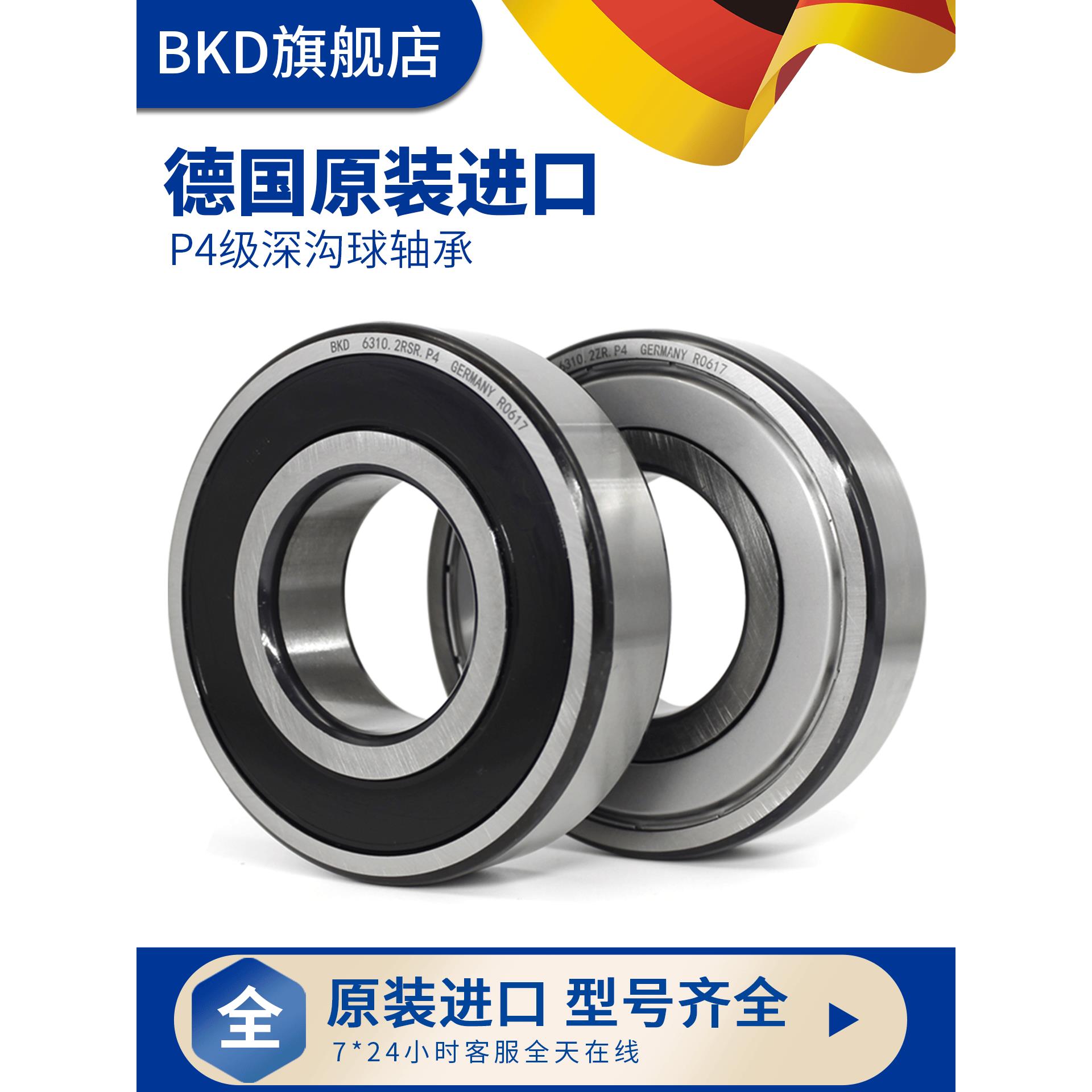 德国Bkd进口6007/6008/6009/6010/6011/6012/6013轴承P4高速Rs/Zz