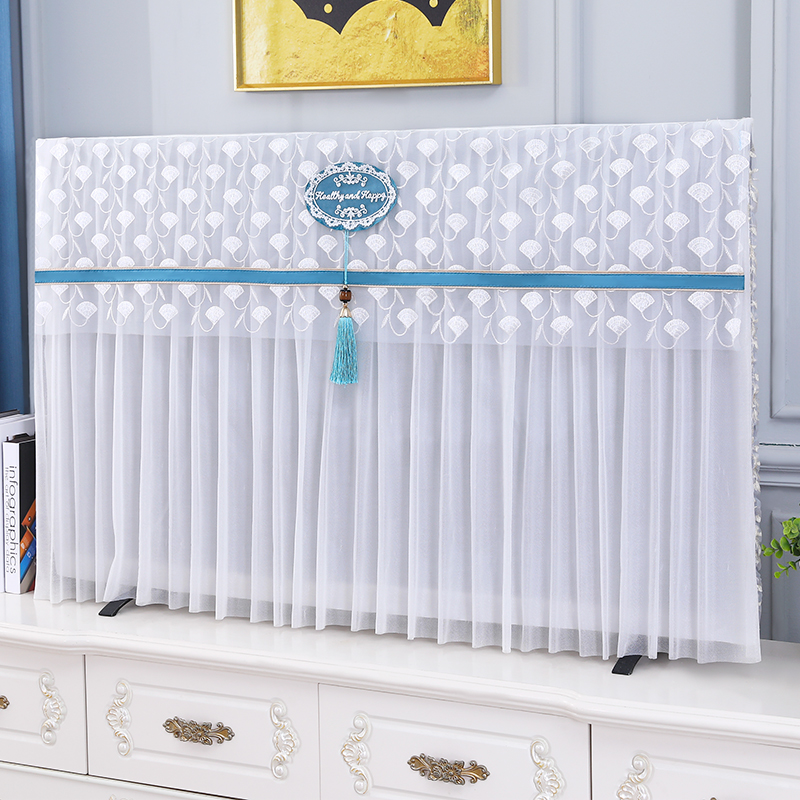 全包防尘电视罩简约风55寸65寸75寸电视机罩挂壁式电视机盖布盖巾