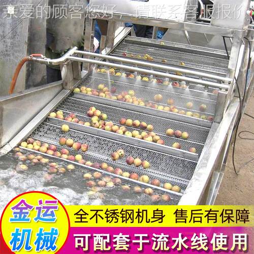 供应空心菜清洗 压喷淋连续机式清洗机 高龙清须菜气TDU泡洗设备