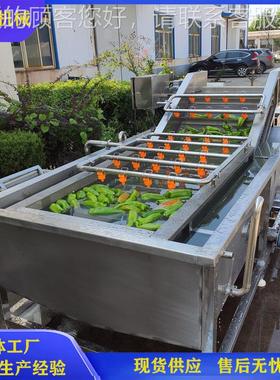 气SIV泡菜清洗机洗 水果蔬清洗加工器 水循环过滤甘机蓝花椰菜清