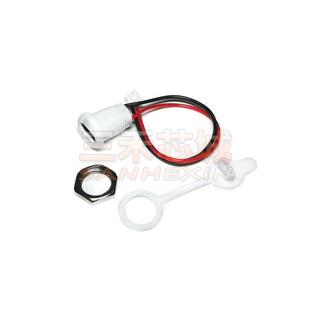 TYPE-C母座 手机充电母头USB C口 卡扣锁 TPC防水typec快充电源座