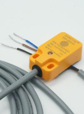 邦拓斯接近开关三线24V方形金属电感式传感器NPN限位电眼SN-5NUO