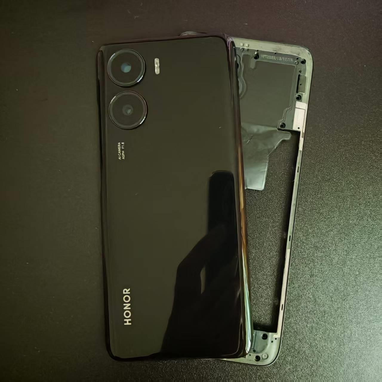 适用荣耀畅玩40plus后盖拆机原装RKY-AN00手机前壳中框屏框卡托 托