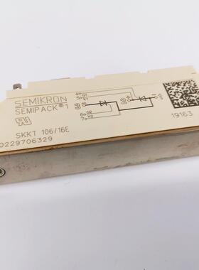 全新西门康双向可控硅晶闸管模块SKKT106-16E SKKT106-18E SKKT10