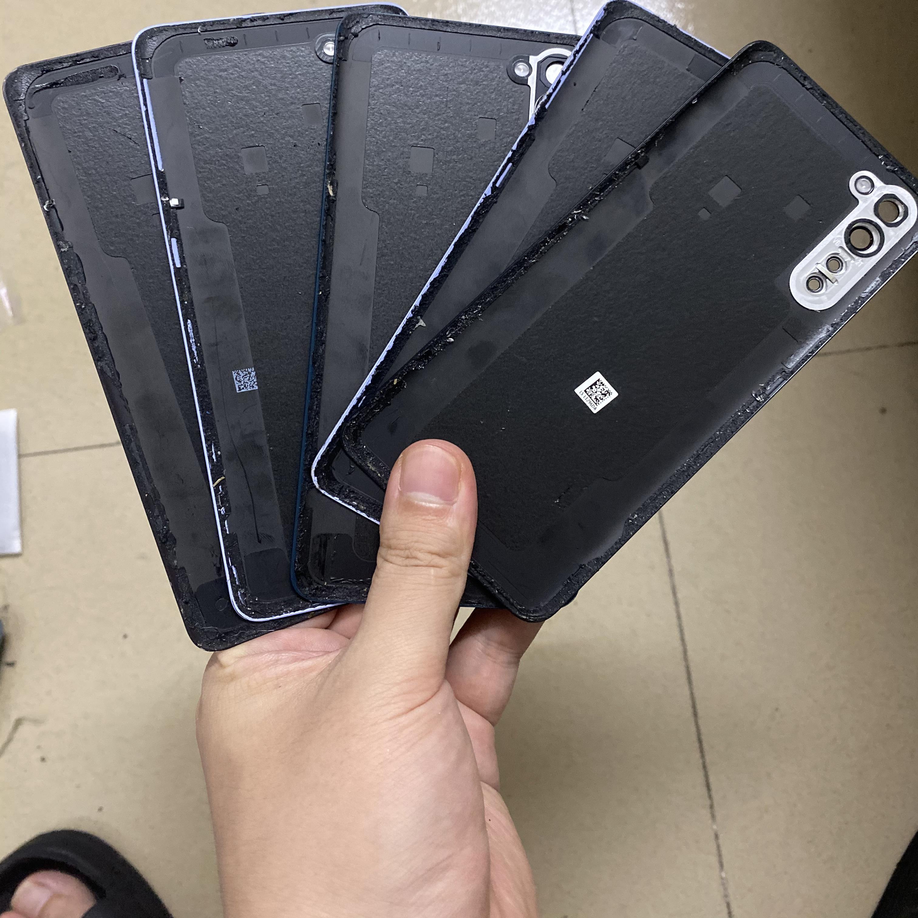 适用opporeno3原装玻璃后盖元气3pro二手后壳手机电池盖原拆机盖