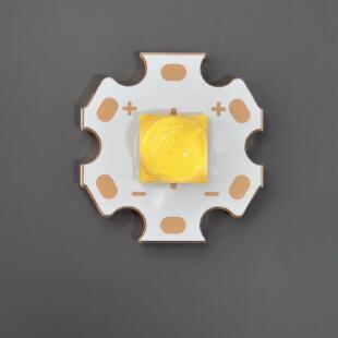 XHP70 7070燈珠3V6V12V手電筒燈珠焊銅板 40W大功率led燈珠20W