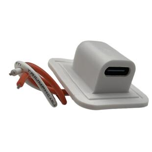 typec2p带线充电母座接头 USB连接器C口 TPC充电口改装防水电源座