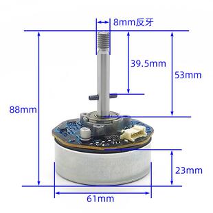 nidec直流无刷电机DC24V变频风扇马达净化器电机大功率48F704S280