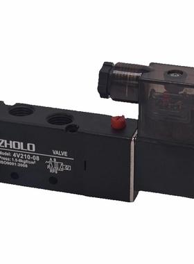 ZHOLO卓良气动电磁阀气缸换向气阀4V210-08 310-10 410-15 110-06