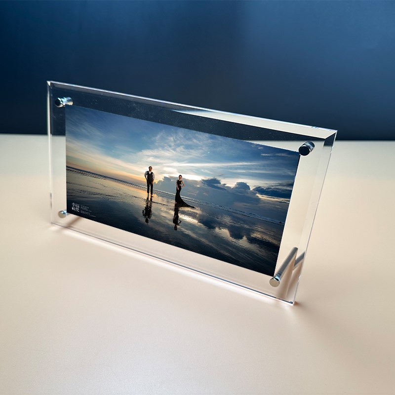 集体大合照相框亚克力框定制学生毕业照聚会留念a4A3简约现代摆台