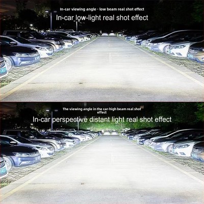 货车24Vled大灯泡H7近光灯超亮聚光H4远近一体大灯H1远光强光led