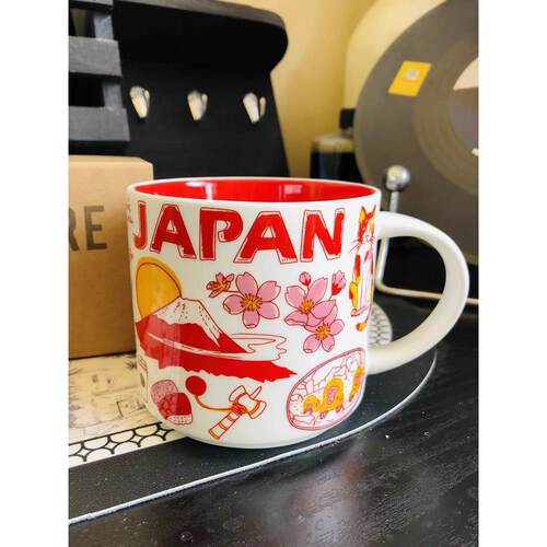 BTS城市杯陶瓷杯日本限定款世界城市14oz香港巴黎陶瓷马克杯