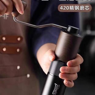 Bincoo咖啡手摇磨豆机家用钢芯便携咖啡豆研磨机小型手磨咖啡机