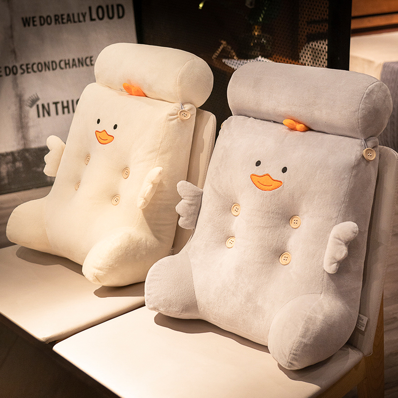 椅子腰垫腰e枕靠枕座椅护腰靠垫办公室上班久坐腰靠沙发抱枕靠背