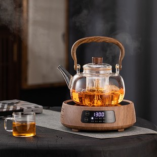玻璃煮茶壶加厚耐热防爆家用电陶炉煮茶炉蒸煮一体烧水壶 2024新款