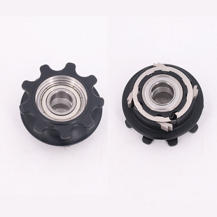 米洛14寸16寸轮组M60L60L50单速齿折叠车轮组9T铝齿钢齿2培林飞轮