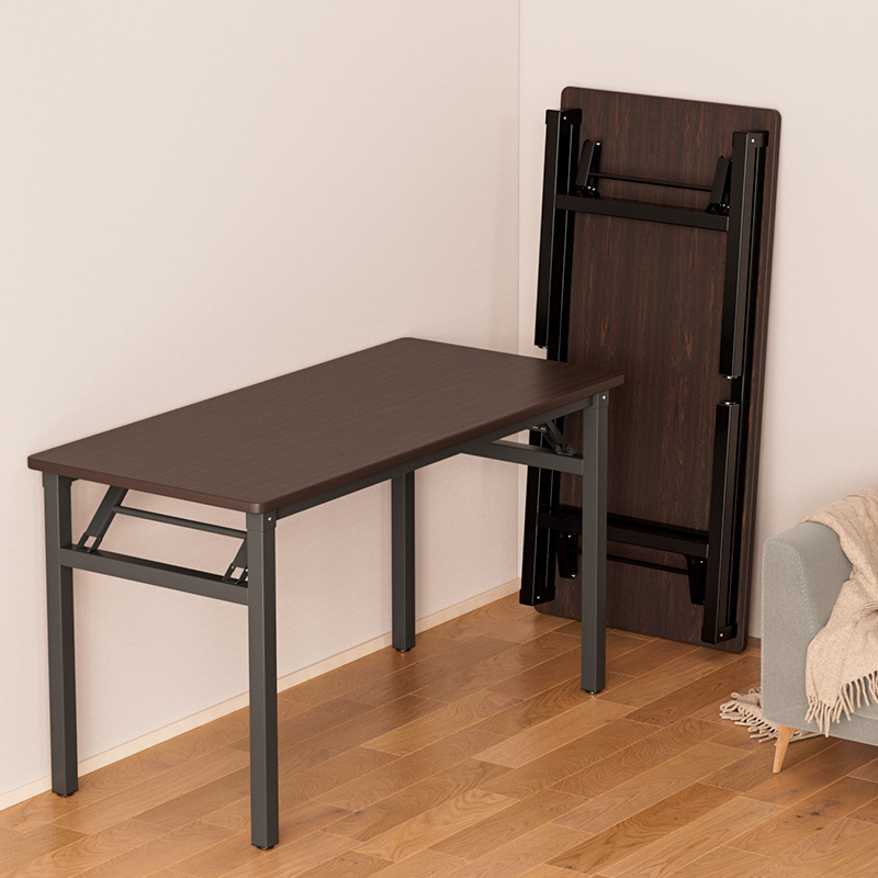 折叠桌子摆摊美甲桌电脑长条桌培训桌课桌简易餐桌家用长方形书桌