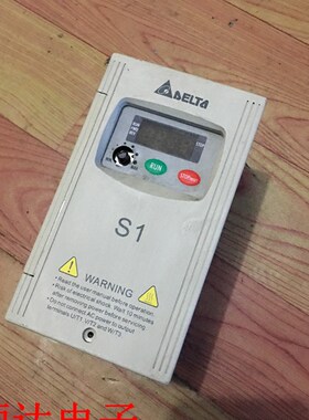 台达变频器 S1 0.4KW 220V VFD004S21A 实物拍摄 测试好