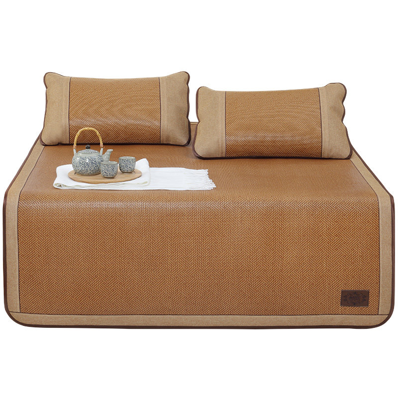 老席匠凉席夏季裸睡1.8m床冰丝家用双面藤席折叠单人学生宿舍席子,床上用品,凉席/草席/麻席,淘宝优惠券,粉丝福利购,淘宝优惠卷