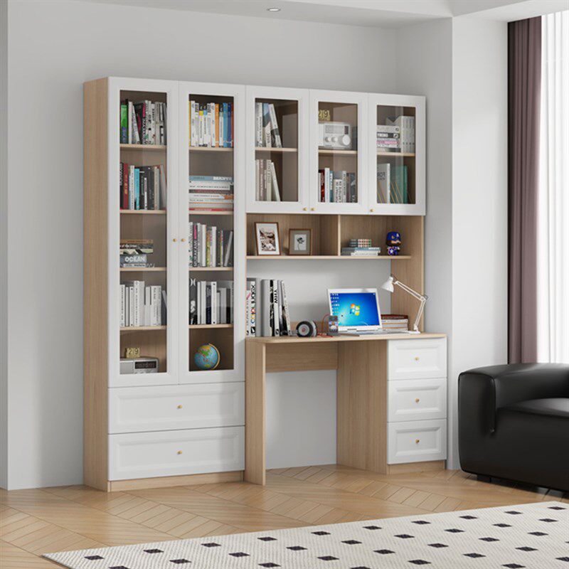 可比熊实木书桌客厅写字桌书房电脑桌卧室儿童学习桌子家用办公桌