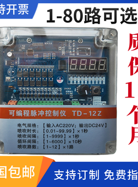 可程序设计脉冲控制仪TD-8Z-10Z-12Z20Z24ZTA-8Z除尘脉冲阀离线控
