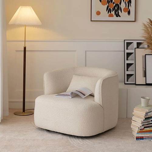 北欧网红单人沙发轻奢现代单人沙发休闲客厅阳台创意设计师老虎椅