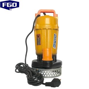 FGO手提潜污泵WQ铸铁排污泵380V带网三相50WQ10 0.75KW