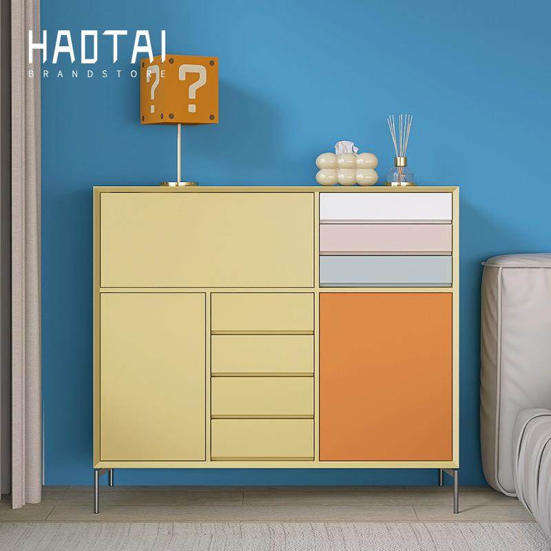 意式极简烤漆斗柜玄关卧室床尾边柜多巴胺家具北欧储物餐边多用柜,3C数码配件,USB灯,淘宝优惠券,粉丝福利购,淘宝优惠卷