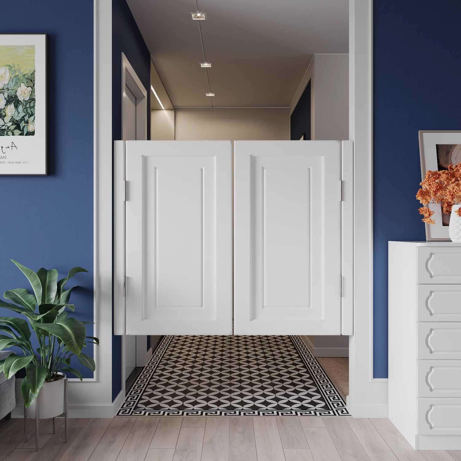 容积式分油器门栅栏门室内门走廊隔断半门洗手间腰门隔断门吧台门