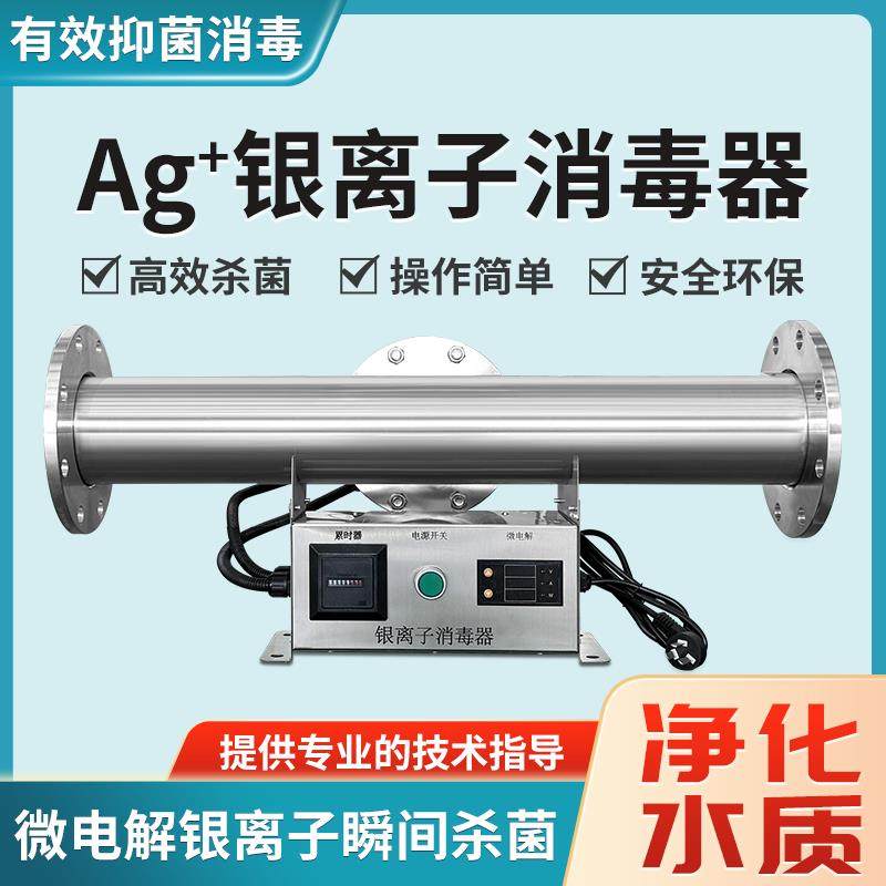 银离子杀菌消毒器生活热水泳池水温泉不锈钢灭菌仪水处理设备工厂