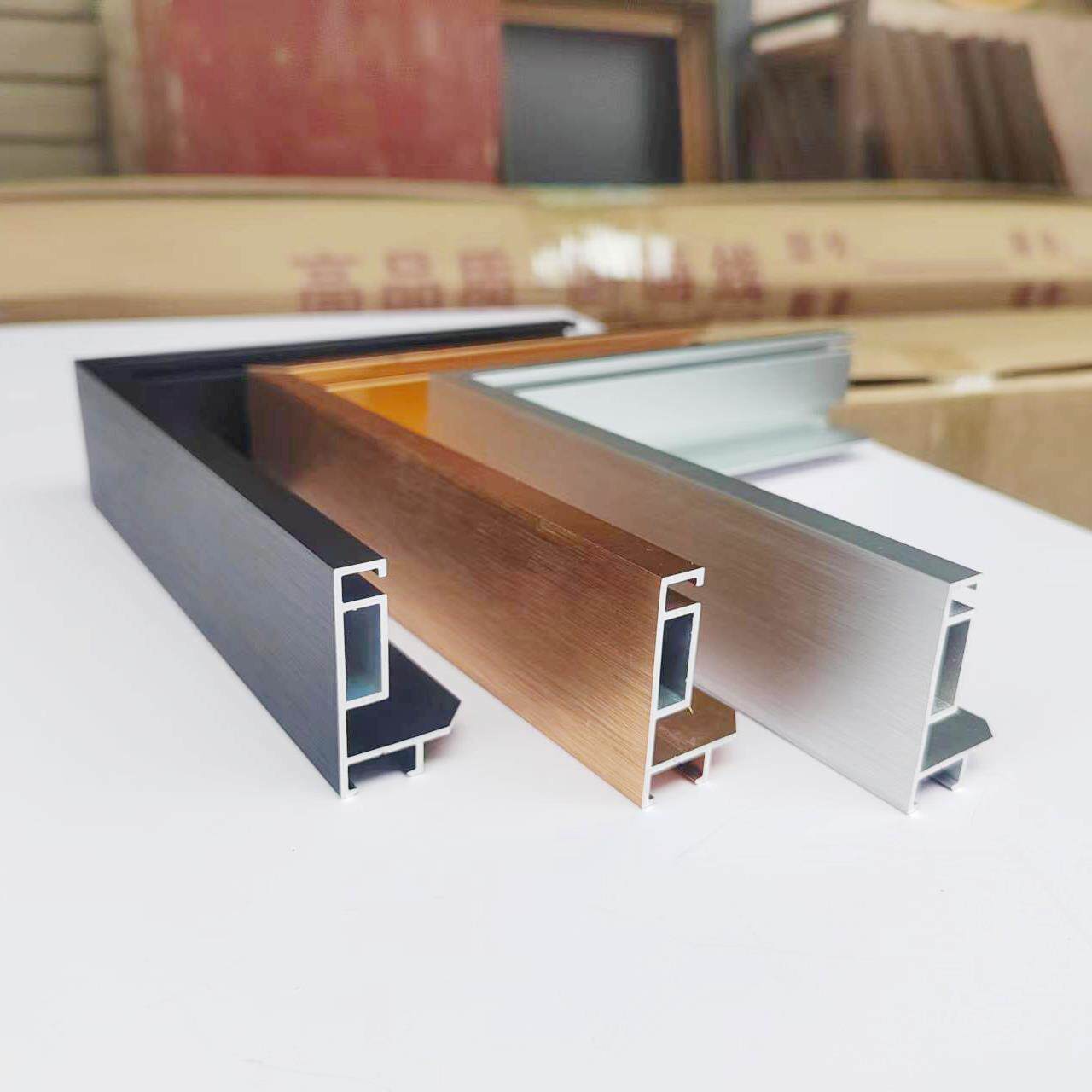 铝合金相框中空立体双层加厚金属相框物理相框安装简单易接近豪华