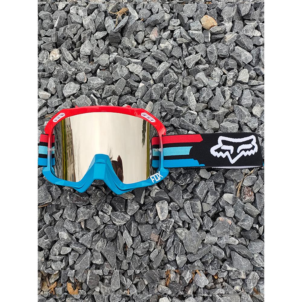 FOX风镜防风沙越野头盔骑行滑雪眼镜越野户外摩托车防风护目镜男