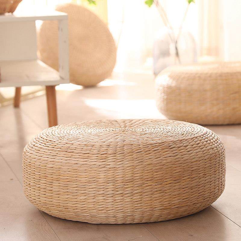 草编蒲团坐垫日式加厚禅修跪拜打坐垫家用地上飘窗榻榻米阳台坐墩,居家布艺,蒲团,淘宝优惠券,粉丝福利购,淘宝优惠卷