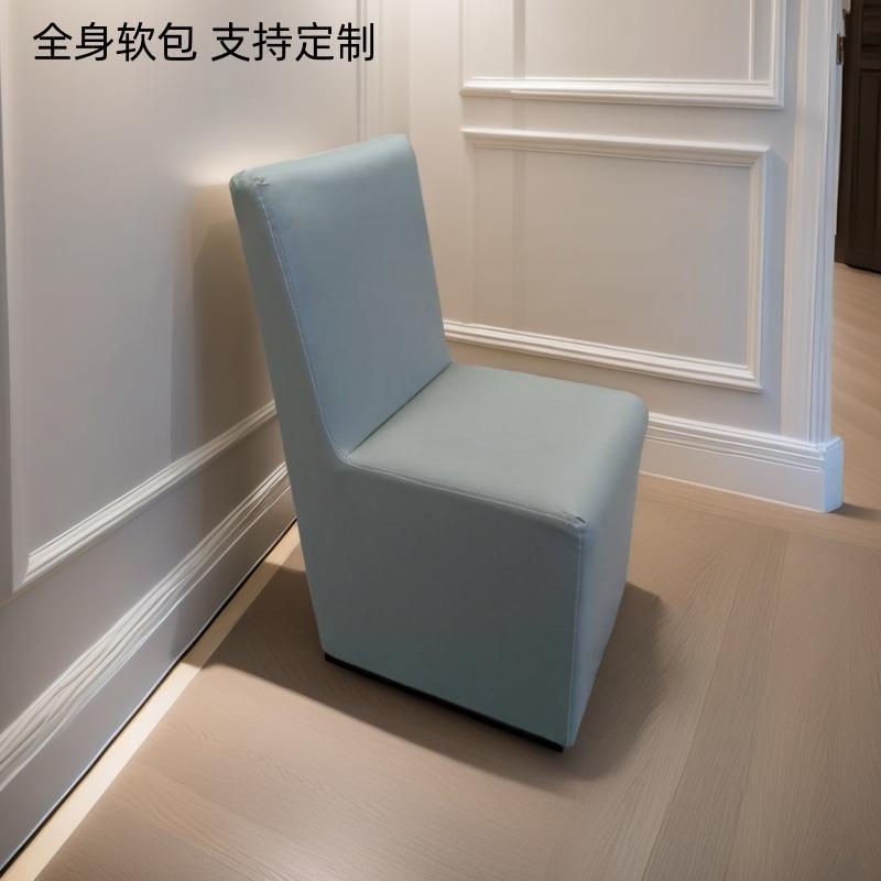 审问谈话座椅留置软包沙发椅办公接待椅培训椅子单人卡座会议防撞