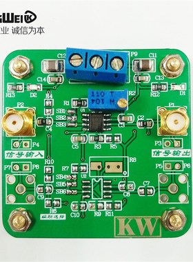 OPA177模块 精密电压放大器 信号处理 正向放大 反向放大 射随