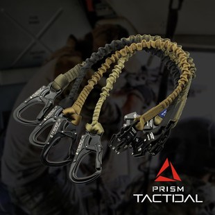 犀兕合甲 机降快速搭扣带海豹快速解脱弹力安全绳青蛙挂扣双头款