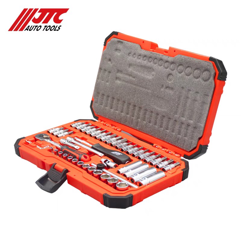 JTC汽修专用工具多功能组合工具1/4 47件小飞综合套筒组JTCH247B