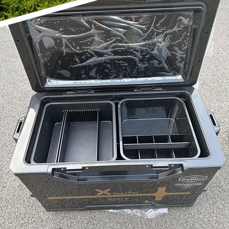 雷臣新款钓箱内盒加深带隔板饵料盒多功能钓鱼箱配件储物盒小药盒