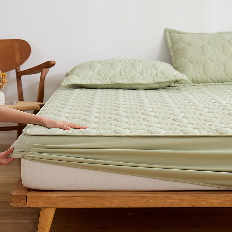 A类抗菌磨毛夹棉牀笠单件加厚学生宿舍牀套罩全包牀罩牀垫牀包,床上用品,床笠,淘宝优惠券,粉丝福利购,淘宝优惠卷
