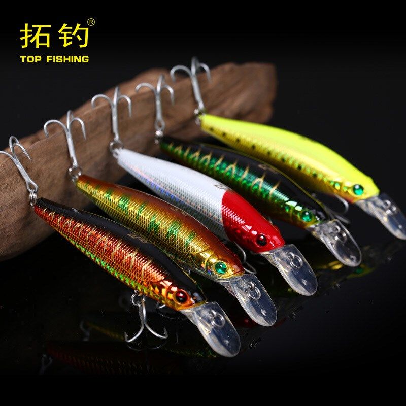 拓钓米诺1.5米潜深硬饵三本血槽钩路亚饵 翘嘴鲈鱼远投鱼饵假饵,户外/登山/野营/旅行用品,路亚饵,淘宝优惠券,粉丝福利购,淘宝优惠卷