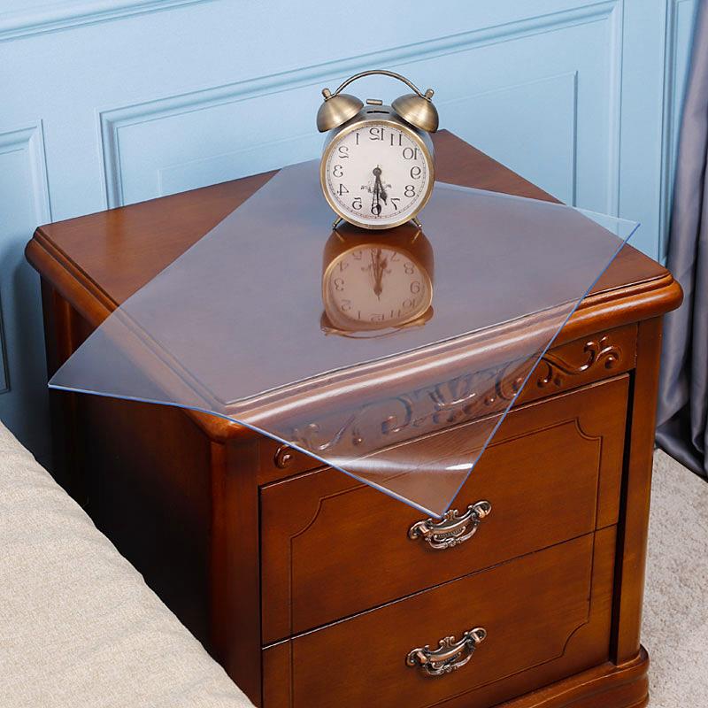 桌垫小块床头柜台面保护垫防水防油透明软玻璃洗衣机冰箱防尘盖布