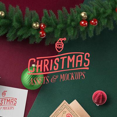 圣诞节摆拍拍照背景纸新年春节红色墨绿色摄影背景布卡纸装饰道具