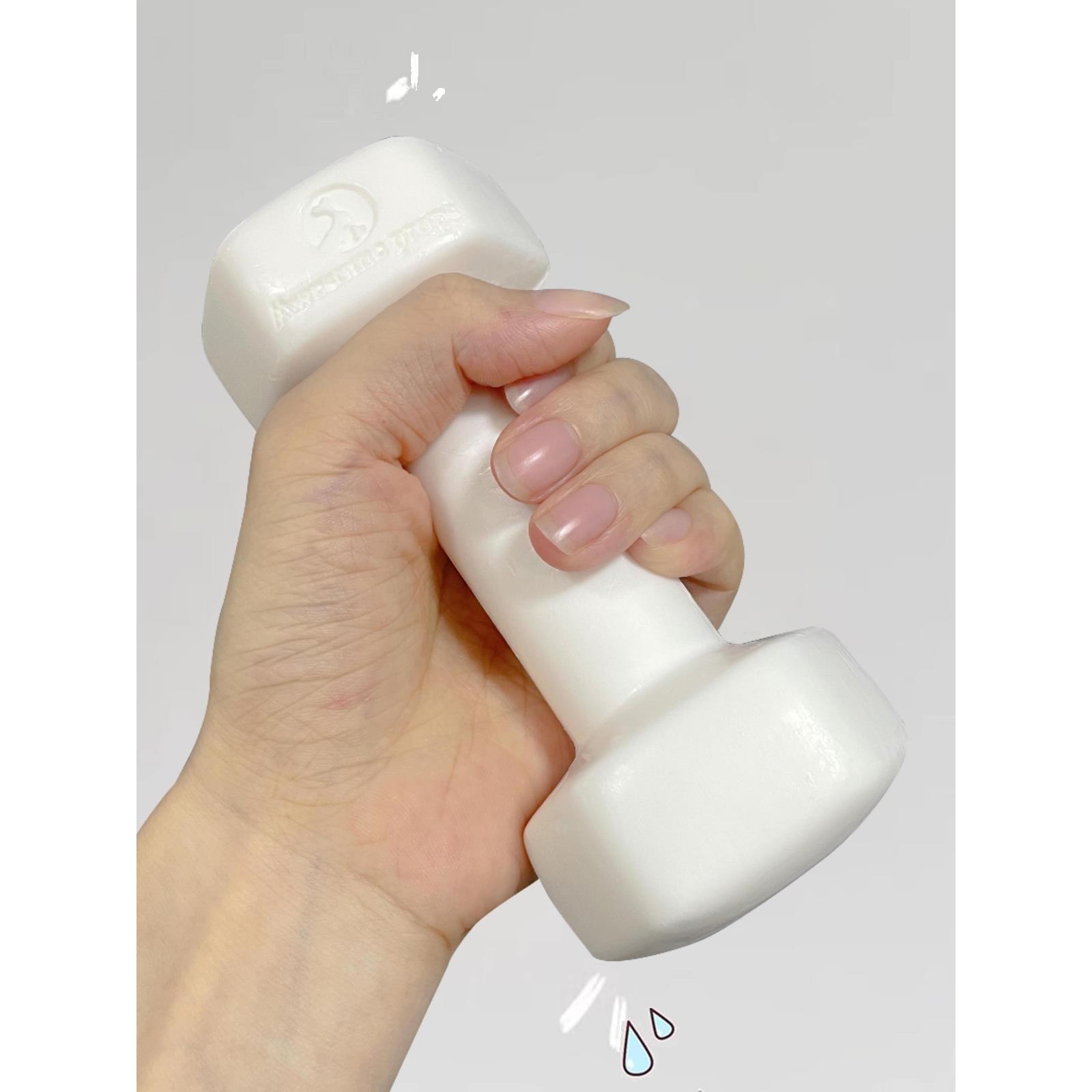 哑铃香皂洗澡健身话筒造型肥皂沐浴皂生日小礼物情人节送男朋友