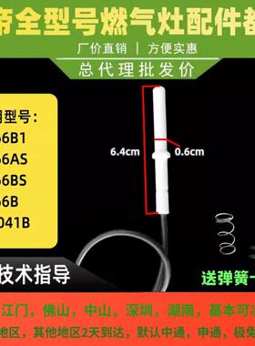 适用于华帝燃气灶B866B/B1/B866AS/BS B8251B/i10041B点火针