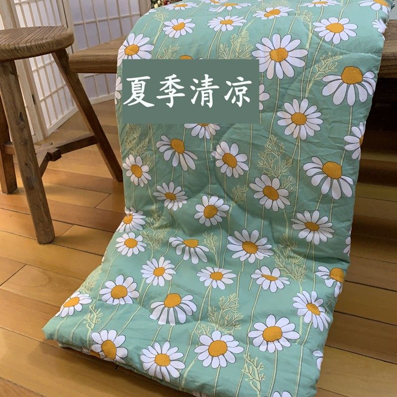七彩鹊桥 促销一批柔软舒适夏凉被 单双人空调被 花色随时更新