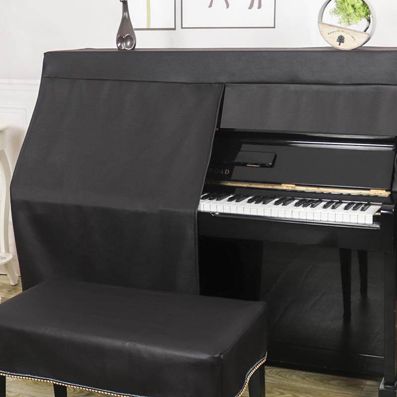 钢琴全罩防晒不粘毛防猫抓盖布简约防水隔热科技布高档防尘保护套